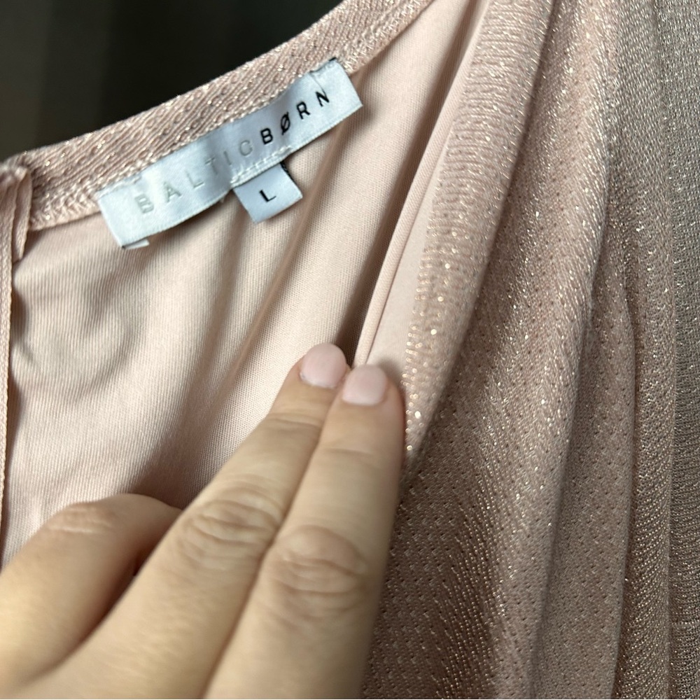 Baltic Born beautiful blush pink dress large long - Picture 5 of 8